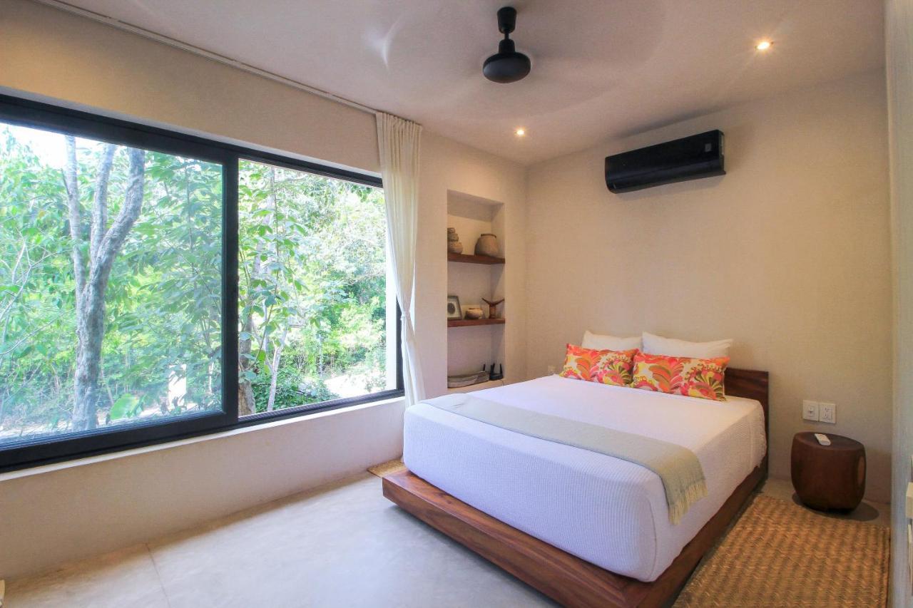 Elegant Boho Style Villa Jungle Views In Rooftop Deck & Outstanding Raw Pool In Holistika Tulum Exterior foto