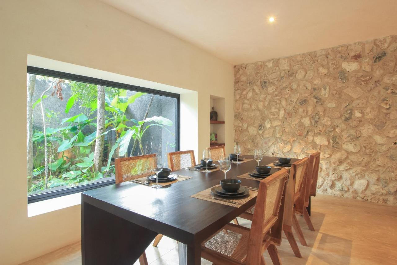 Elegant Boho Style Villa Jungle Views In Rooftop Deck & Outstanding Raw Pool In Holistika Tulum Exterior foto